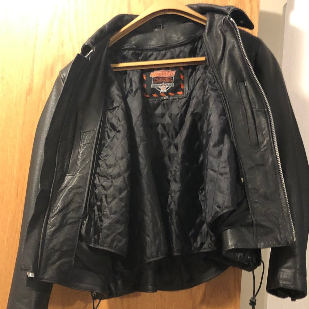 Interstate Women's Leather Motorcycle Jacket